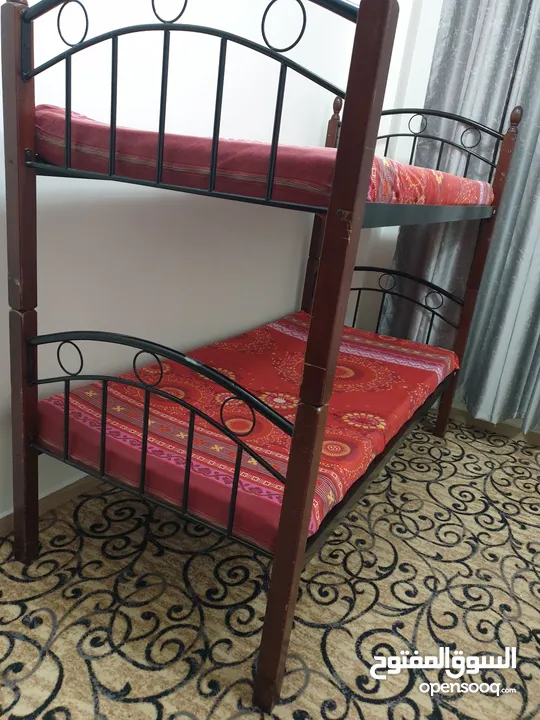 Double bed + 2 mattress
