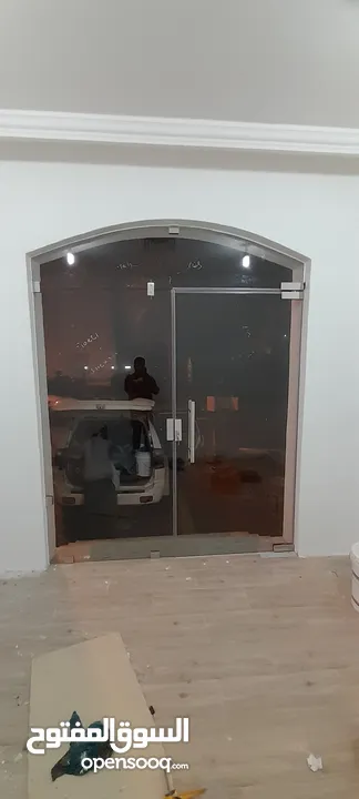 aluminum door window shutter decor glass and reapair work