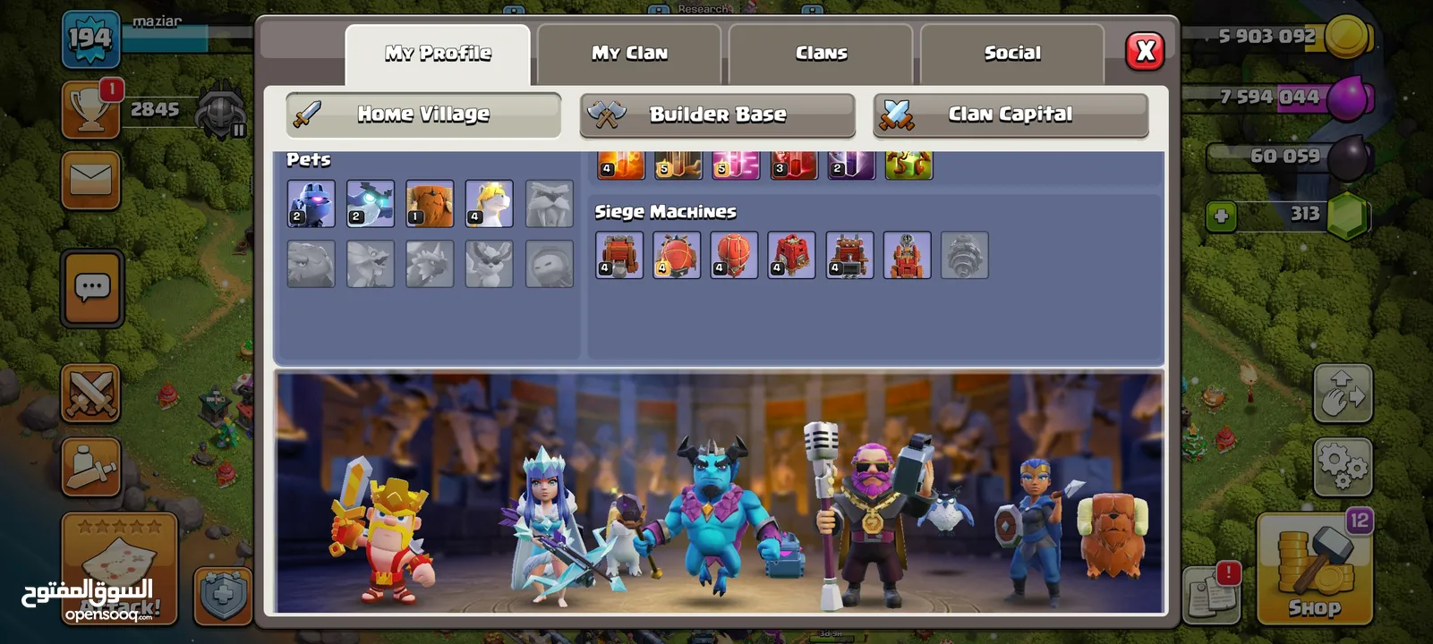 3 account in this package Clash Royal Clash of Clans and Rainbow Six  Full Gmail Gaming OFFER