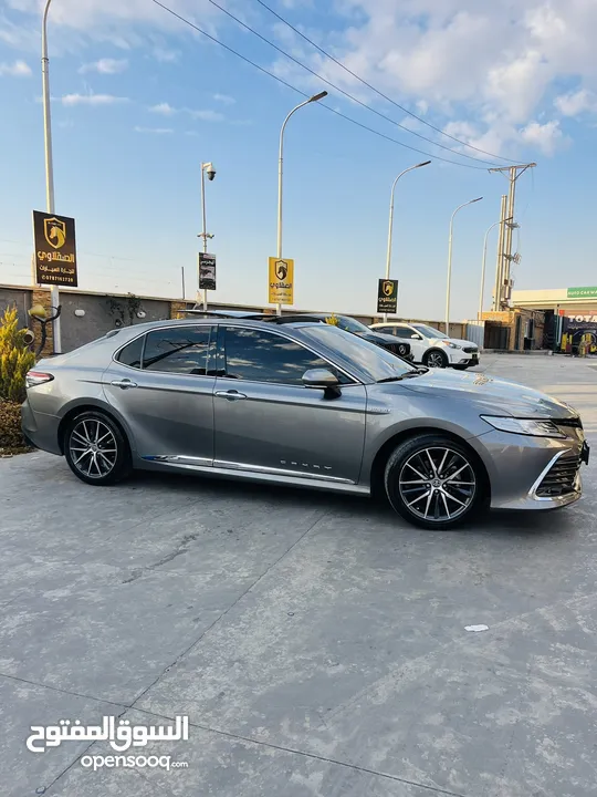 لمتد بنوراما وارد الشركه اعلى صنف . Toyota Camry GLE Hybrid2021.ركز ع الون الفخم