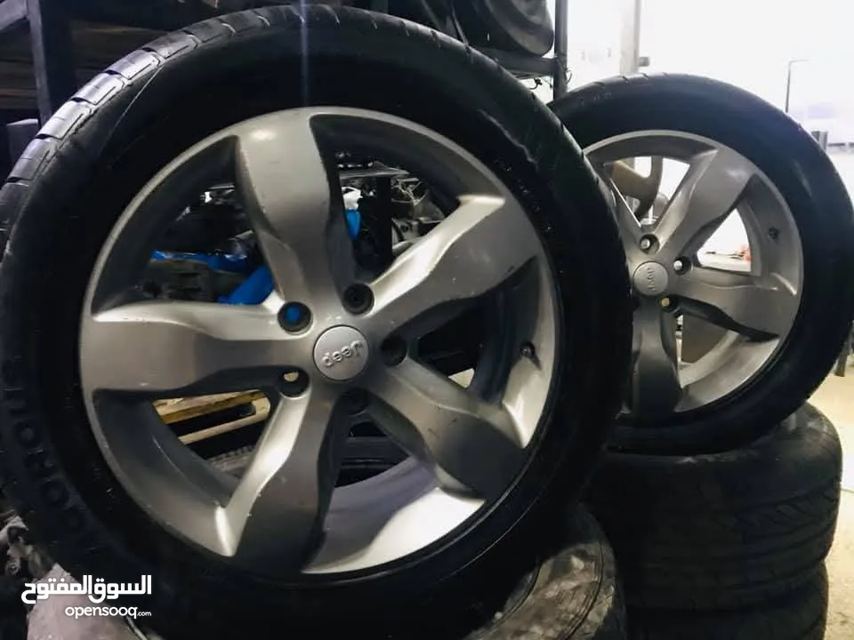 جنط جيب شروكي اوفر لاند قياس 20 انش