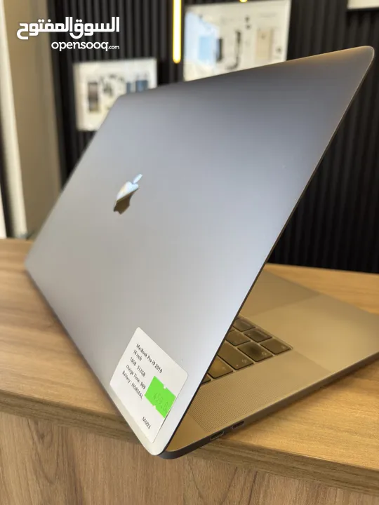 MacBook Pro 15.6”  موديل 2019 معالج i9  رام 16GB