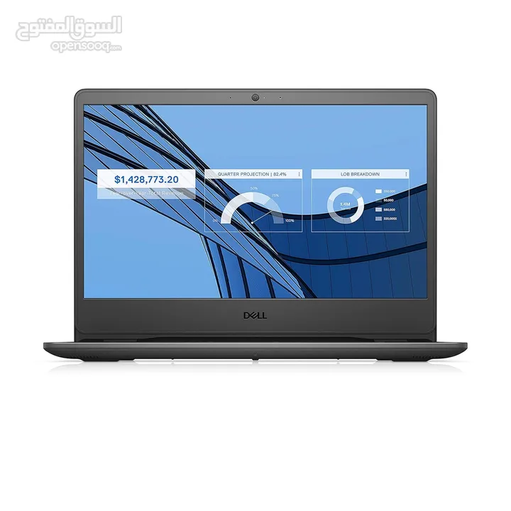 Dell  Vostro 3401 Intel Corei3-1005G1 8GB DDR4 RAM, 256GB SSD/500HHD 14" FHD Windows 11 Pro Laptop