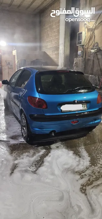 بيجو 206 موديل 2000 محرك 1400..