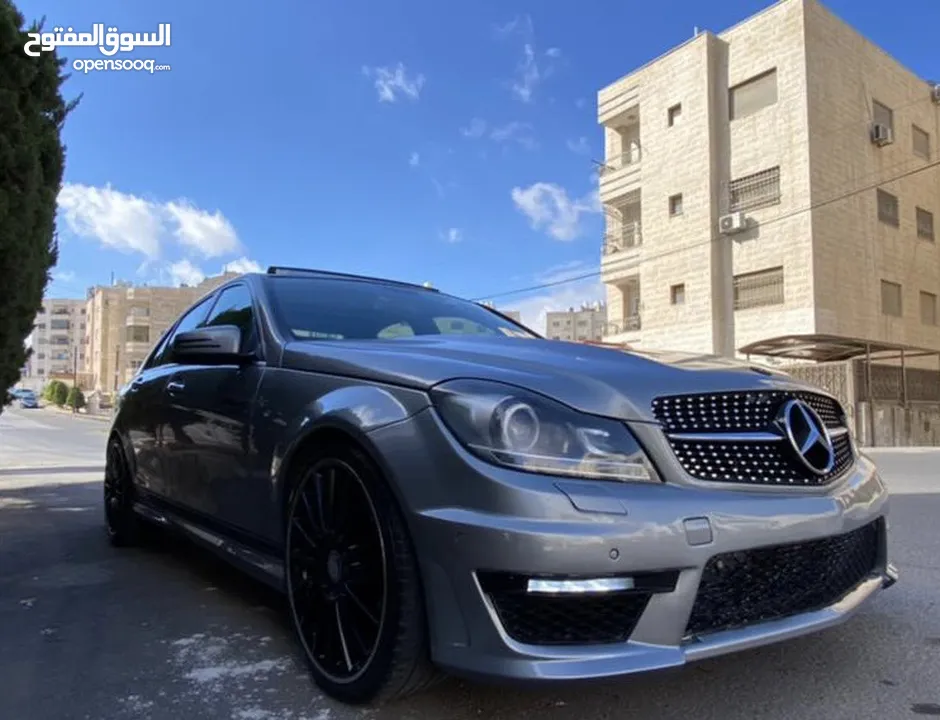 مرسيدسC2008/ شكل 2014 C63للبيع او البدل بسيارة اقل ثمن