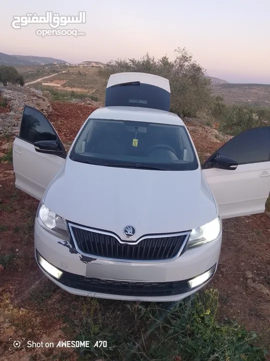 سكودا ربيد قوية موفرة حلوة شخصية