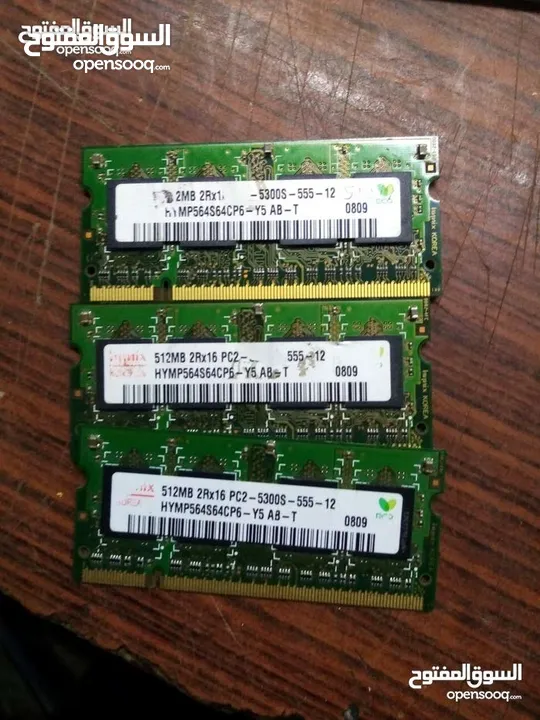 رامات لاب توب ddr2. ddr3  ddr4
