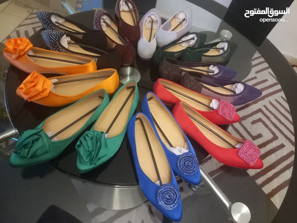 شروة أحذية باليهات جديدة و الوان مميزة