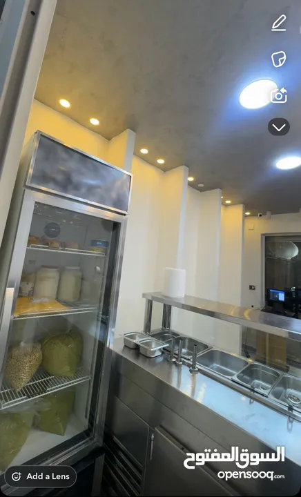 بيع  مطعم فلافل وسناكات