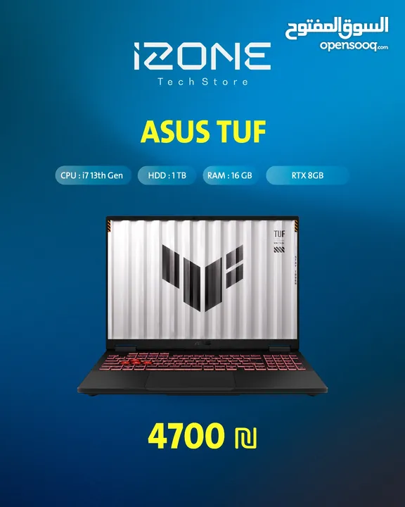 ASUS TUF F15 Gaming Laptop 15.6