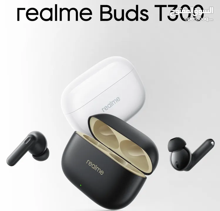 متوفر الآن Realme Buds T300 لدى العامر موبايل