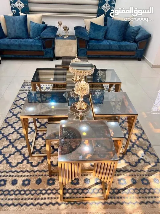 طاولات سفرة  طاولات وسط  طاولات سيرفس  مداخل