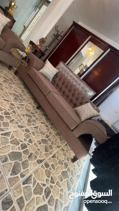 طقم كنب 7 مقاعد موديل أمريكي