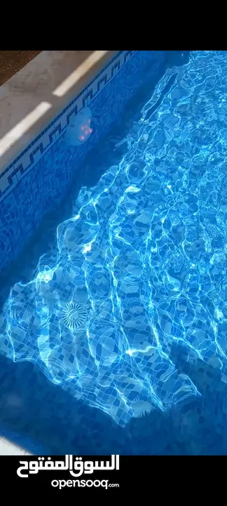 انشاء برك سباحه بنظام سكيبر واوفر فلو