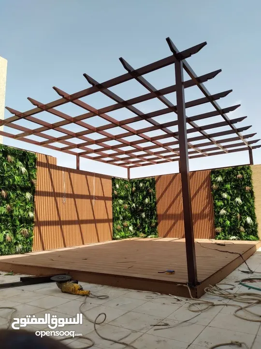 aluminium pergola