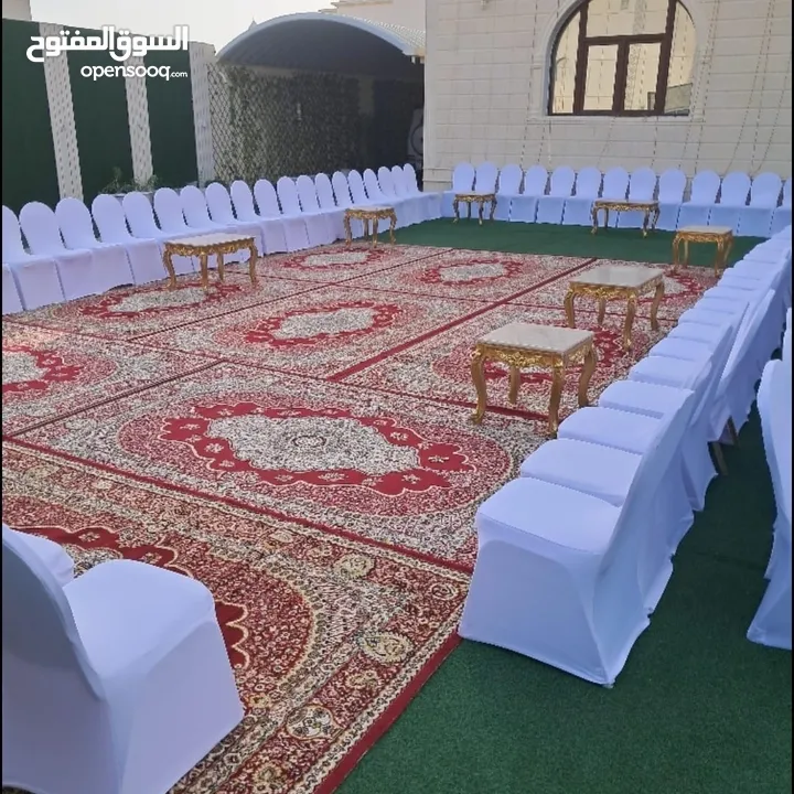 زهرة الدوحه لتجهيز الافراح وخيام العزاء