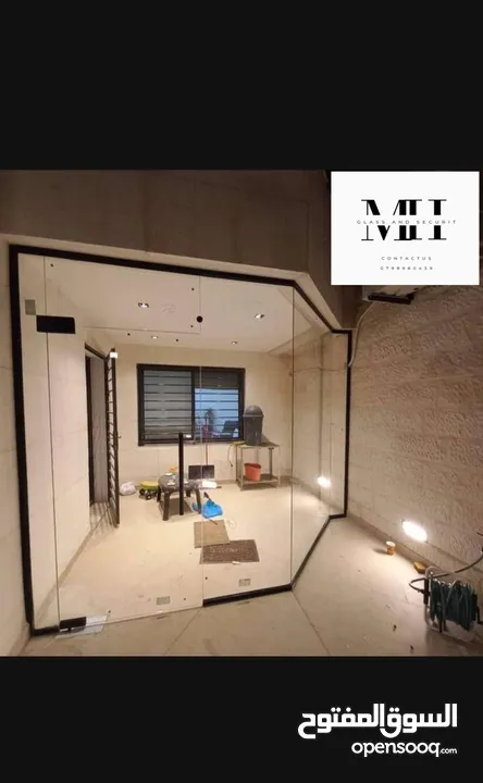 ( GLASS AND SECURIT ) حجير  زجاج سيكوريت: الأمان والأناقة في آن واحد..  " لحماية فائقة ومظهر عصري "