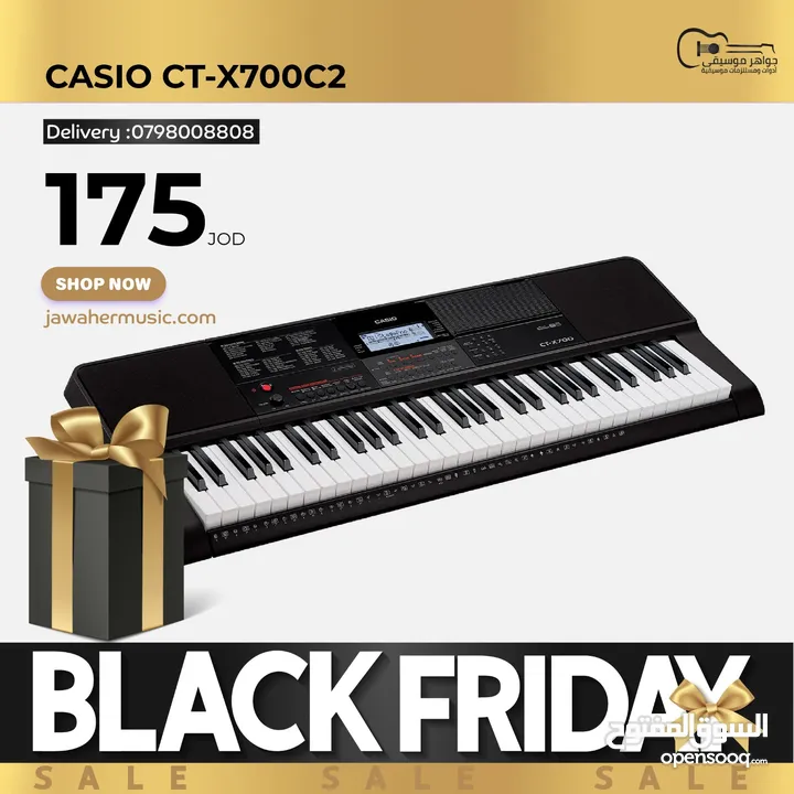 Casio CTX-700 شرقي غربي جديد ضمان 2 سنه