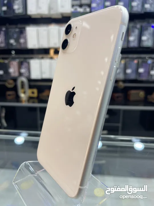 ‏iPhone 11 (64 GB) ايفون 11 مستعمل بحالة الوكالة  بطارية اصلية