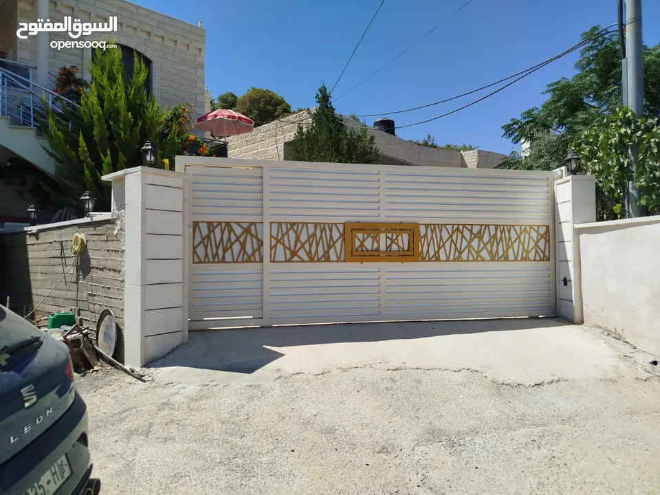 تفصيل ابواب وحراسات ودربزينات وبرجولات حسب المقاس والسعر شامل تركيب وتوصيل