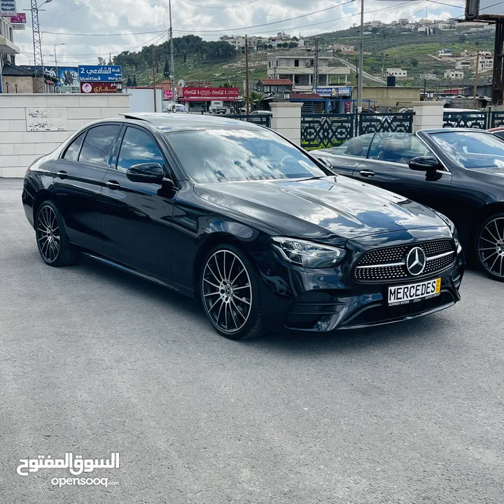 مرسيدس بينز E220D AMG وارد المانيا فل الفل اضافات فحص نخب