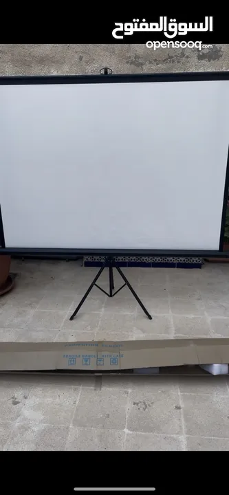 Projector Epson & Projection Screen