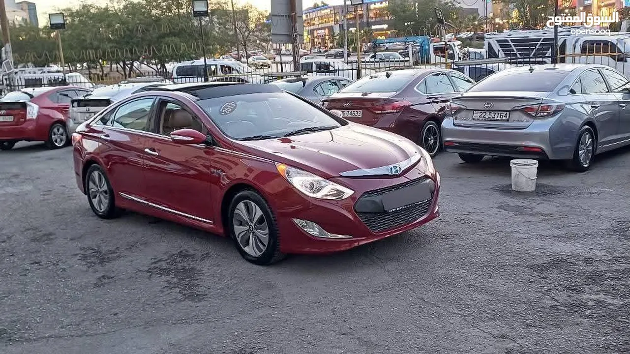هونداي سوناتا موديل 2013 فحص كامل للبيع بالتقسيط بدفعه 2300 دينار والباقي اقساط شهريه