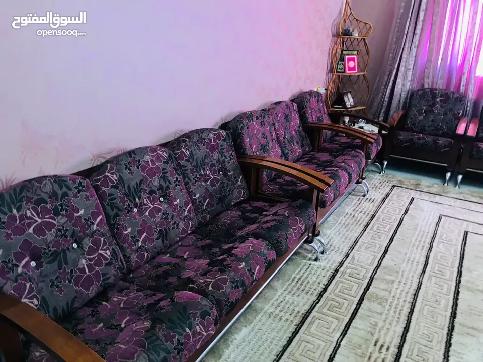 طقم غرفة جلوس لون بنفسجي