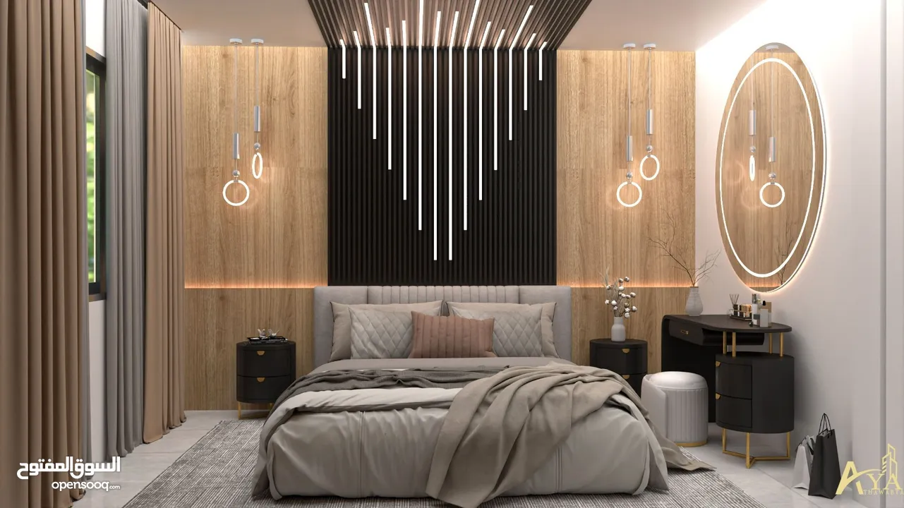 خدمات التصميم الداخلي _الديكور_ 3d