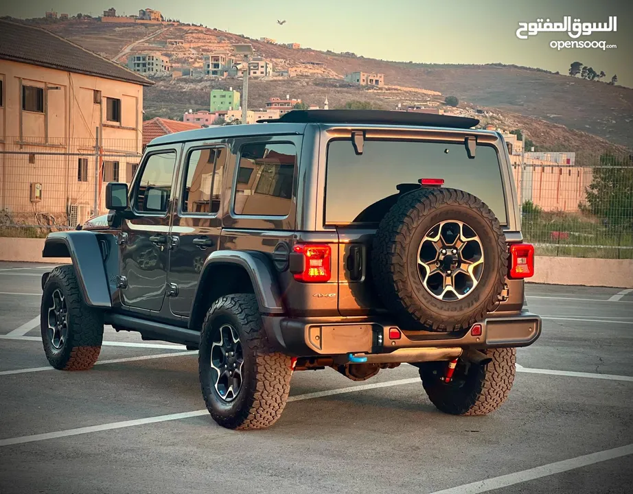 ‏  JEEP WRANGLER RUBICON Hybrid Plug IN Full  جيب روبيكون الجديد هايبرد كهرباء+ بنزين 2022-