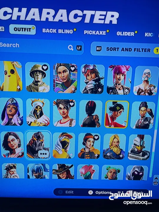 بيع حساب فورت ايكونك