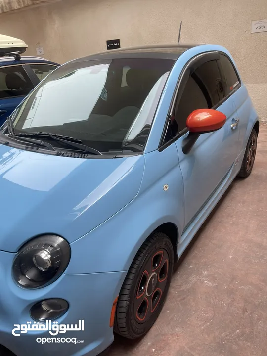 فيات 500e  2015فل كامل بانوراما sport package