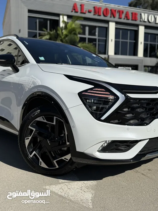 كيا سبورتاج GT Line ترخيص 2022 محرك 1600 هايبرد plug in/يقطع على الشحنه 65 كيلو متر  271 حصان