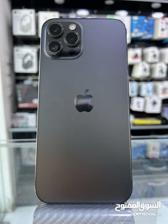 Used iPhone 12 Pro Max (128) GB  ايفون 12 برو ماكس مستعمل بحالة ممتازة  غير مفتوح او مصلح نهائيا ///