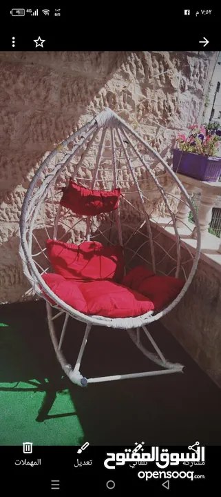 مراجيح عش البلبل وكراسي هزاز اصلي مش تجاري