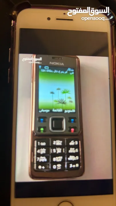 موبايل نوكيا 6300 بحالة ممتازة مع الشاحن