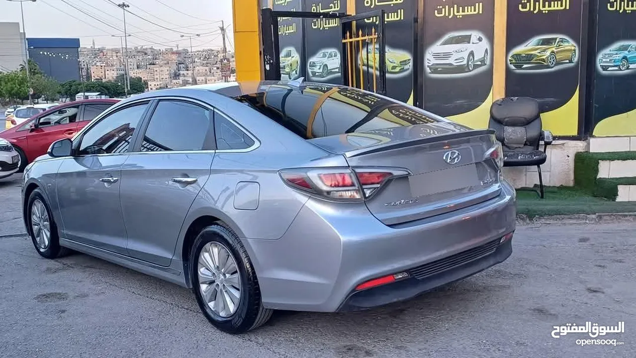 هونداي سوناتا هايبرد موديل 2016 فحص كامل للبيع بالتقسيط بدفعه 2500 دينار والباقي اقساط شهريه