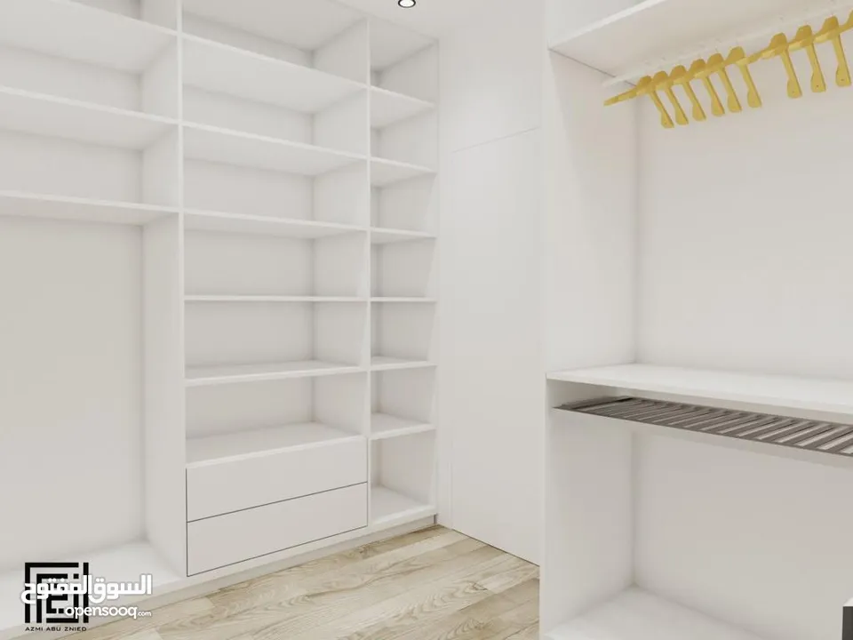 شقة مميزة بإطلالة مميزة مشطبة لغاية القصارة مع تصميم ديكور داخلي