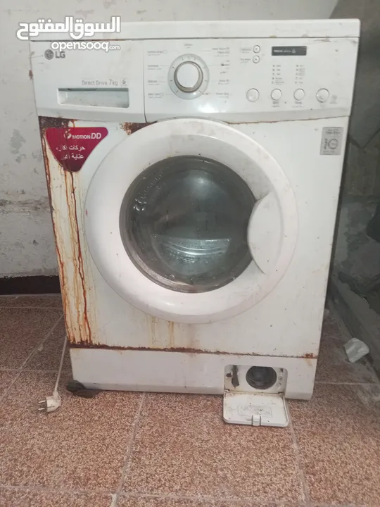 غساله اتوماتيك بحاجه صيانه بسيطه