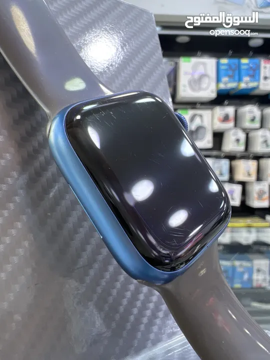 Used Apple Watch Series 7 (41mm)  ساعة ايفون مستعملة الجيل السابع قياس 41 مم  مش مفتوحة او مصلحة ///