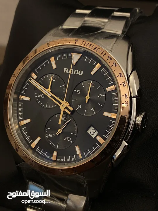 Rado Men's HyperChrome Chronograph Swiss Quartz Watch, Gray (R)