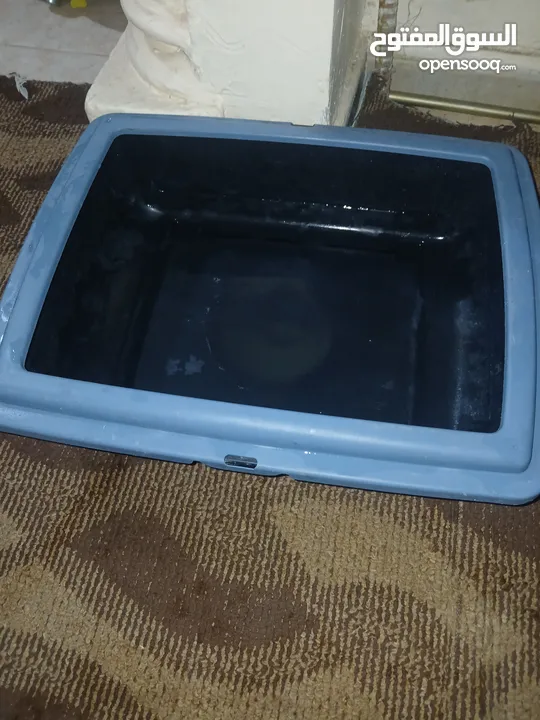 خمسة اقفاص ابحالة جيدة قابل للبدل او لتر بكس