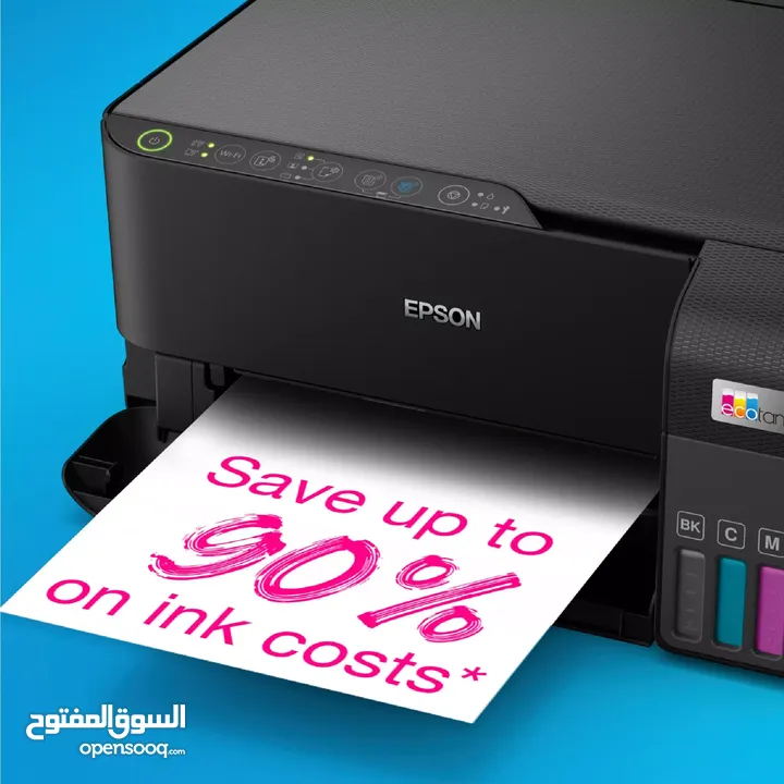 طابعة ابسون لاسلكية متعددة الوظائف Epson EcoTank L3550