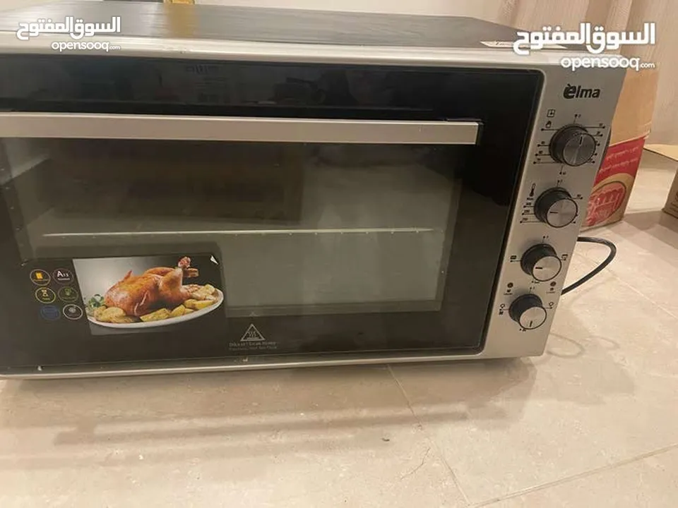 فرن يلمى تركي ممتاز فرن مع شويه بحال وكاله بسعر لقطه بحال وكاله سعره مرتب