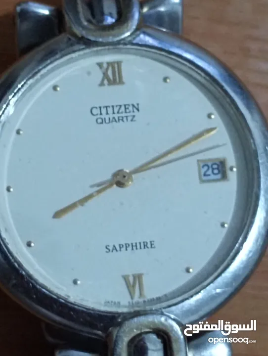 An old Citizen watch of very rare quality, more than thirty years old and unparalleled on the intern