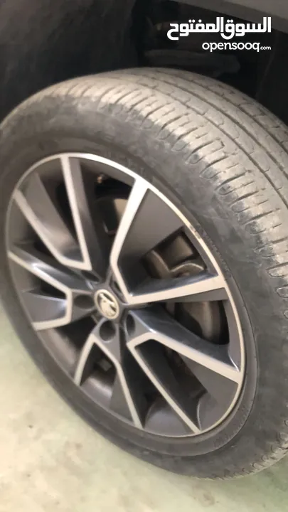 مطلوب تايرات سكودا كودياك اصلي