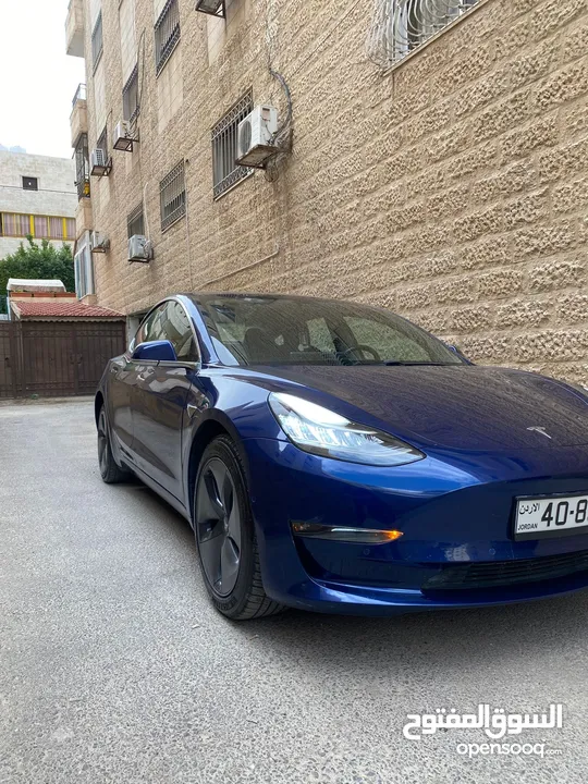 Tesla model 3 كحلي ميتلك 2019