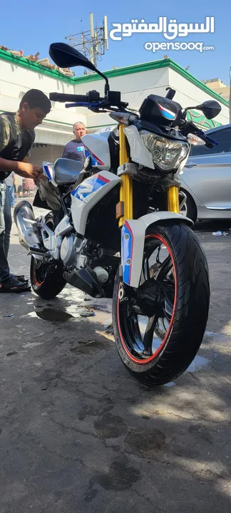 دراجة BMW G310R بحالة ممتازة ترخيص جديد