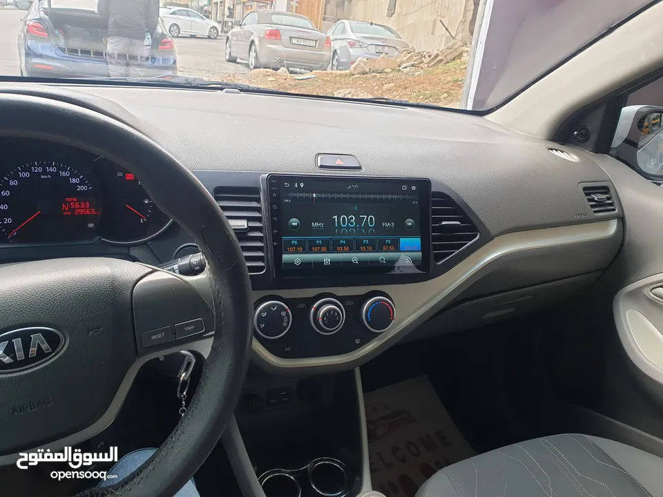 كيا بيكانتو ماتور 1250 موديل 2016 اوتوماتيك للبيع