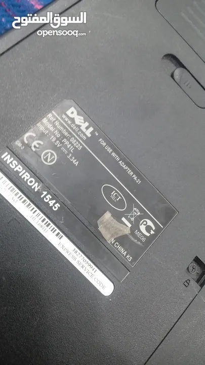 للبيع لاب توب dell inspraion model08255